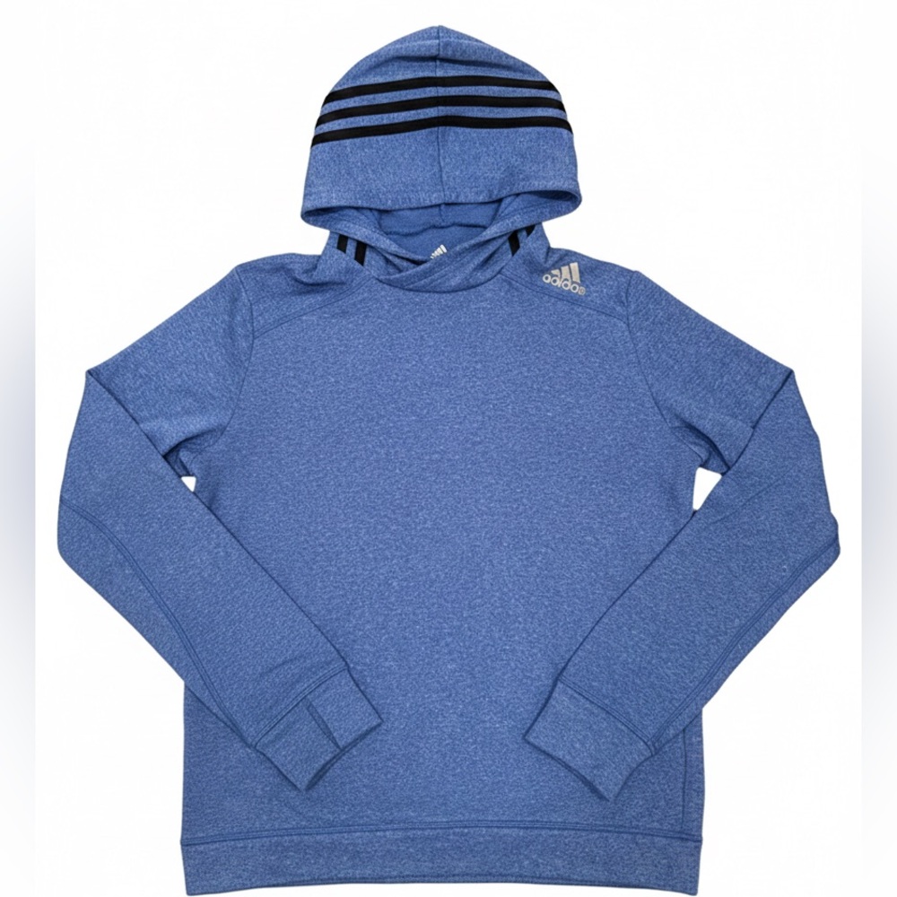 Adidas Women’s Heathered Blue Hoodie